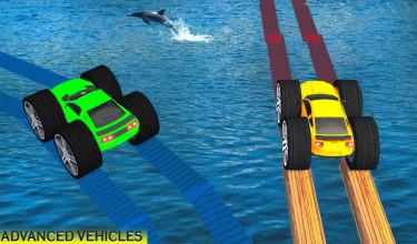 Impossible Monster Car Games截图5