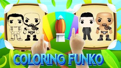 Coloring Funkoo Pop Dolls截图5