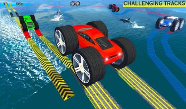 Impossible Monster Car Games截图3