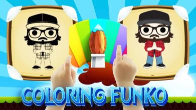 Coloring Funkoo Pop Dolls截图3