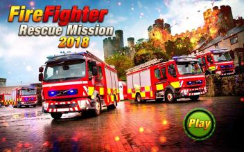 American Firefighter Rescue Truck Simulator 18截图1