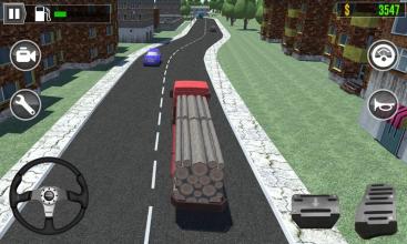 Cargo Transport Off-Road Truck Sim 3D截图1