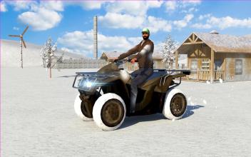 Snow Bike 3D Parking截图1
