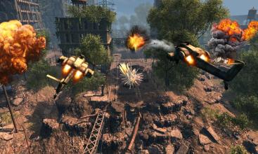 War Battle Gunship Shooting 3D截图1