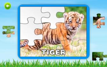 Learn Animals - Kids Puzzle截图2