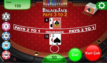 BlackJack Offline截图1