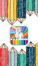 How to color princess barbi (painting games girls)截图1