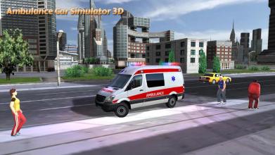 Ambulance Car Simulator 3D截图1