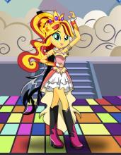 Dress up Sunset Shimmer MLPEG截图3