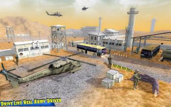 Drive Army Bus Parking Base Duty截图1