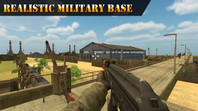 Frontline SSG Commando - Commando Mission Games 3d截图2