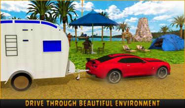 Camper Trailer Truck Simulator截图4