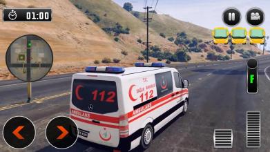 Ambulans Sürüş - 112 Acil Servis Simülatör 2018截图1