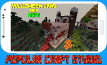 Halloween Land Map for MCPE截图1