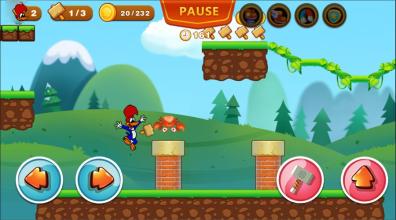 Woody Super Woodpecker Adventures World Run截图3