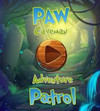 Rayder Caveman PAW The Patrol: Jungle Run截图1