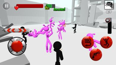 Stickman 3D Shooting截图4