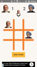 Tic Tac Toe - Modi vs Manmohan截图3