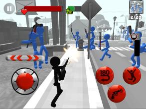 Stickman 3D Shooting截图5