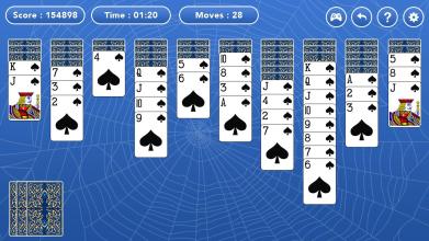 Classic Spider Solitaire截图2