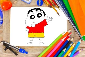 coloring game for Shinchan截图4