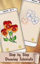 Easy Draw Flowers截图5