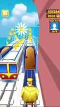 Santa Xmas Surf - subway Adventure截图5