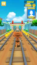 Subway Pet Talking Cat Run截图1