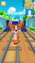 Subway Pet Talking Cat Run截图3