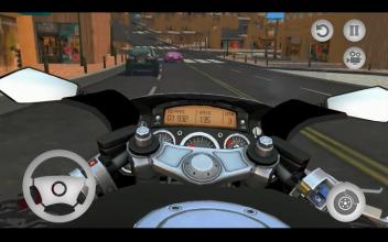 High Speed : Highway Motorbike Traffic Racing Game截图2