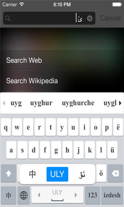 维吾尔语输入法截图3