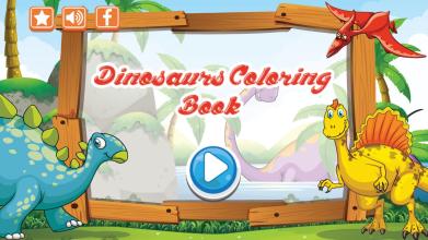 Dinosaurs Coloring截图1