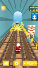 Subway Santa Claus Run截图5