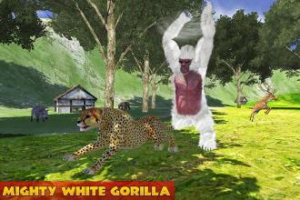 Ultimate White Gorilla Rampage截图1