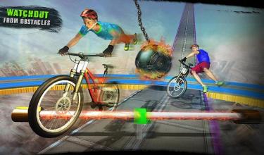 Impossible BMX Crazy Rider Stunt Racing Tracks 3D截图5