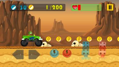 Zombie Road Hill Racing Climb截图4