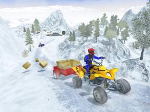 Offroad Quad Bike Cargo Delivery: ATV Rider Sim截图2