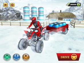 Offroad Quad Bike Cargo Delivery: ATV Rider Sim截图5