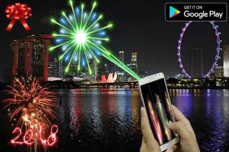 Hologram Firework simulato截图1