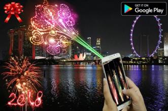 Hologram Firework simulato截图2