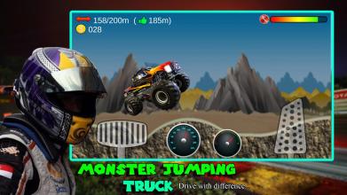 Monster Jumping Truck - Racing截图1