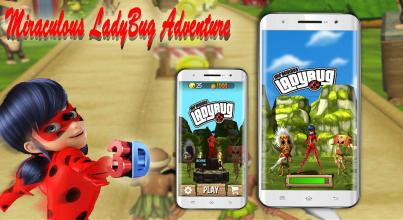 Miraculous adventure LADYBUG rush 3D截图2