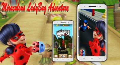 Miraculous adventure LADYBUG rush 3D截图1