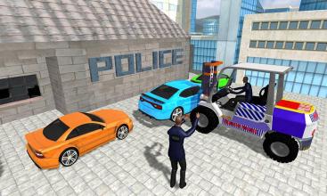 Police Car Lifter Game截图5