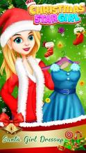 Christmas Star Girl - Dress up Game截图2