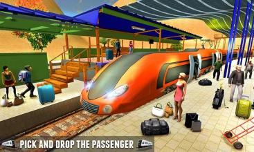 Modern City Train Driving : Indian Train Sim 2018截图1