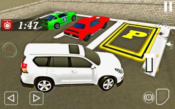 Prado Car Luxury Parking Free Driving Game截图5