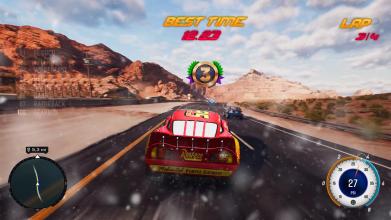 McQueen ultimate race lightenning cars : Fast 3D截图3