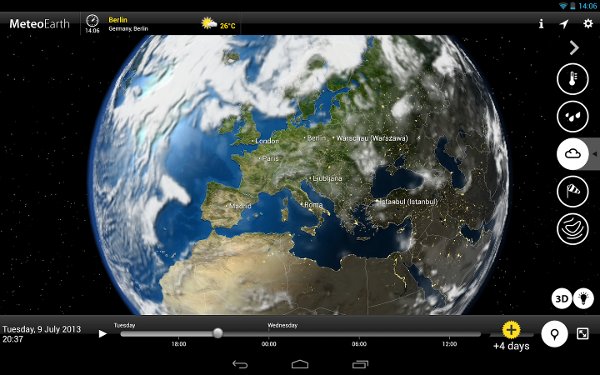 MeteoEarth全球天气截图1