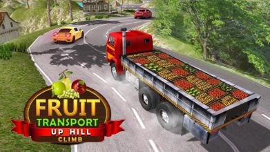 Fruit Transporter Up Hill Climb Truck Simulator 3D截图1